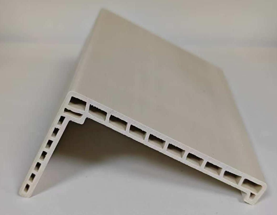 60*38/80*60/100*60 mm Off White Flat WPC Door Architrave